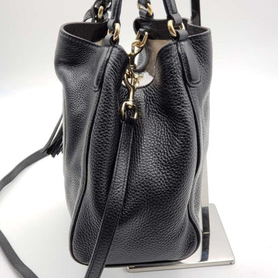 GUCCI Soho Black Leather Shoulder Bag - Luxury Cheaper LLC