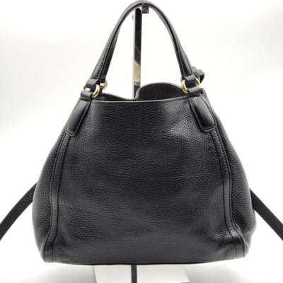 GUCCI Soho Black Leather Shoulder Bag - Luxury Cheaper LLC