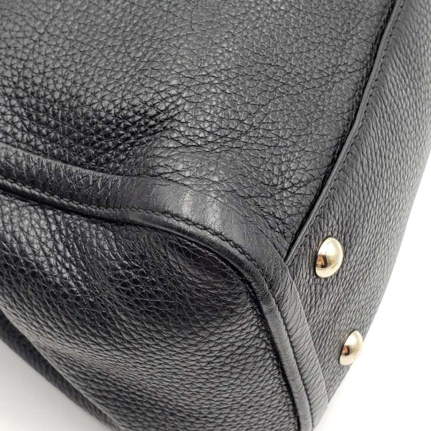 GUCCI Soho Black Leather Shoulder Bag - Luxury Cheaper LLC