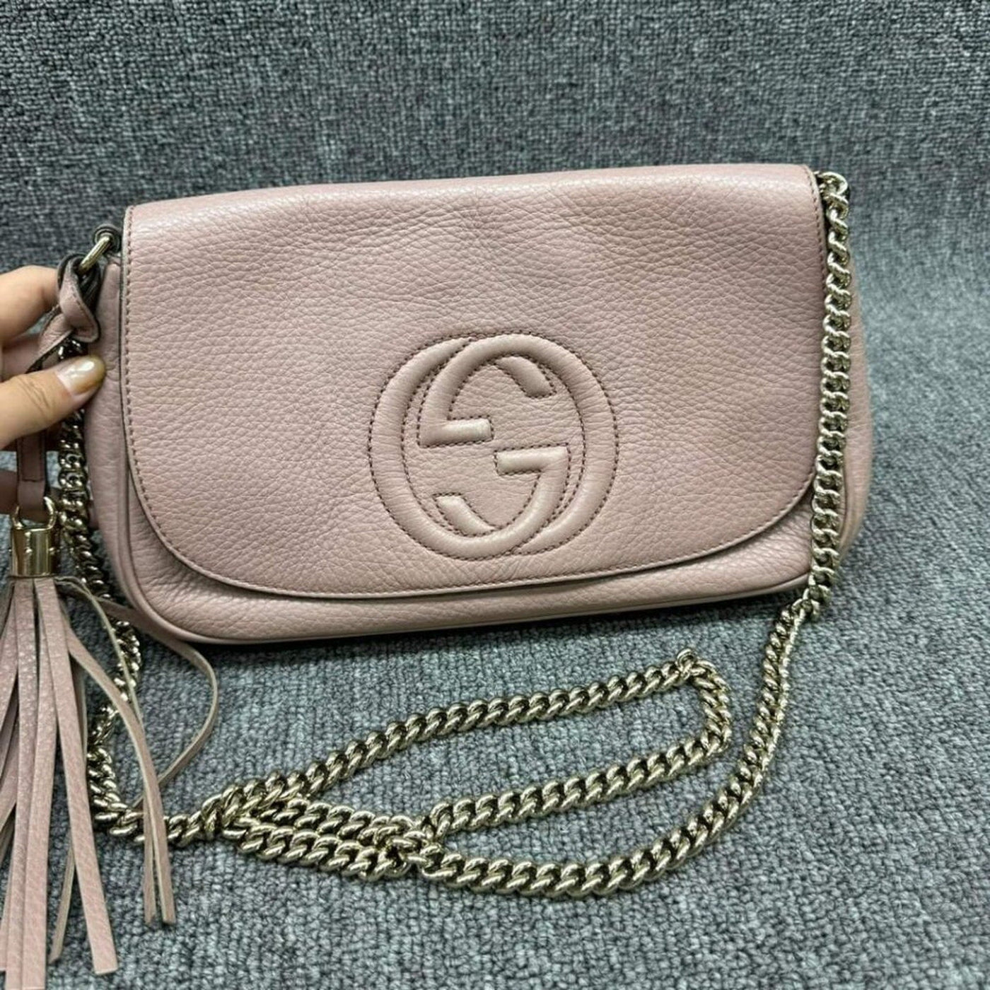 GUCCI Soho Leather Shoulder Bag - Luxury Cheaper LLC