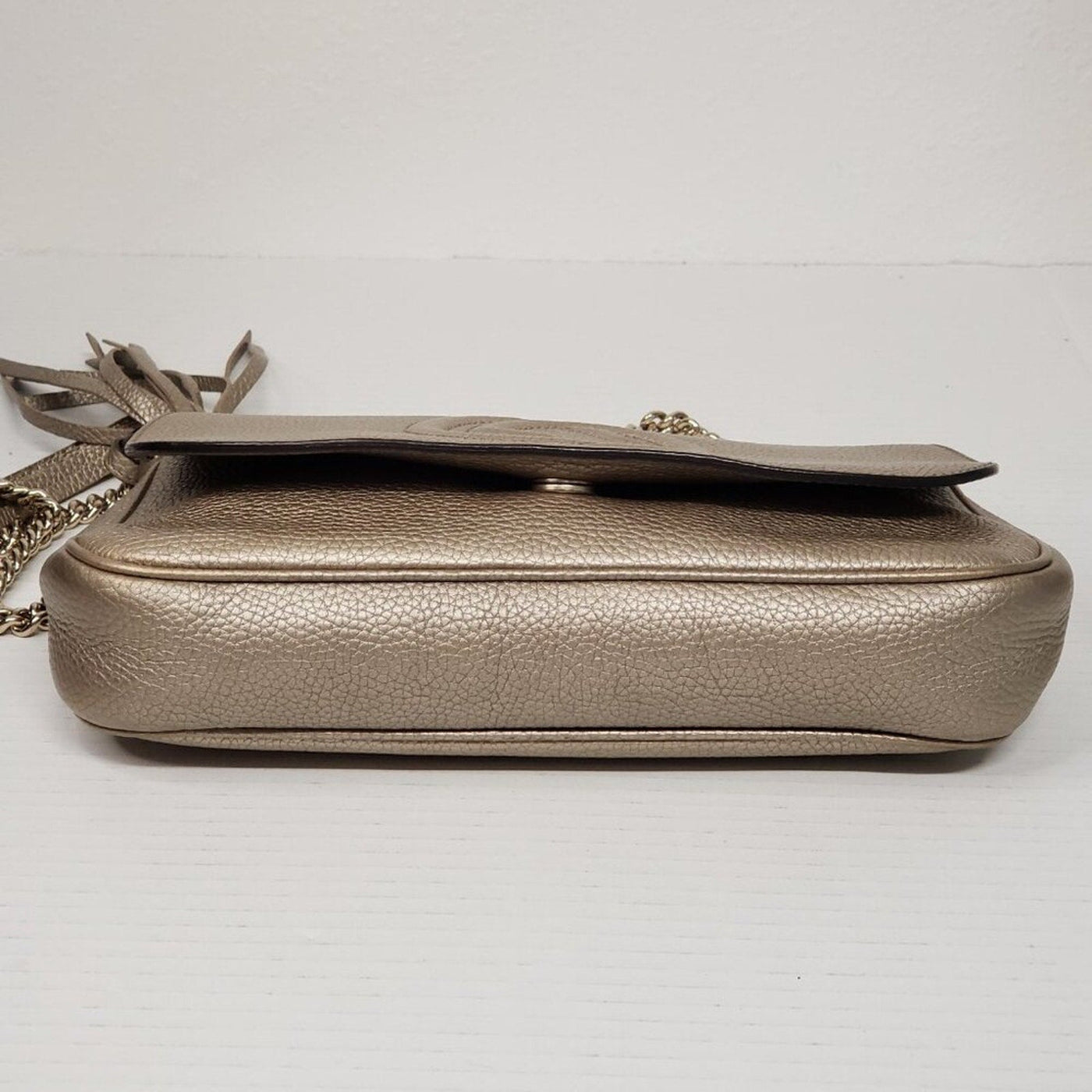 GUCCI Soho Leather Shoulder Bag 449 - 092625 - Luxury Cheaper LLC