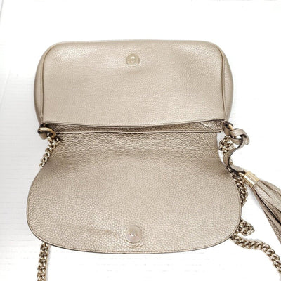 GUCCI Soho Leather Shoulder Bag 449 - 092625 - Luxury Cheaper LLC