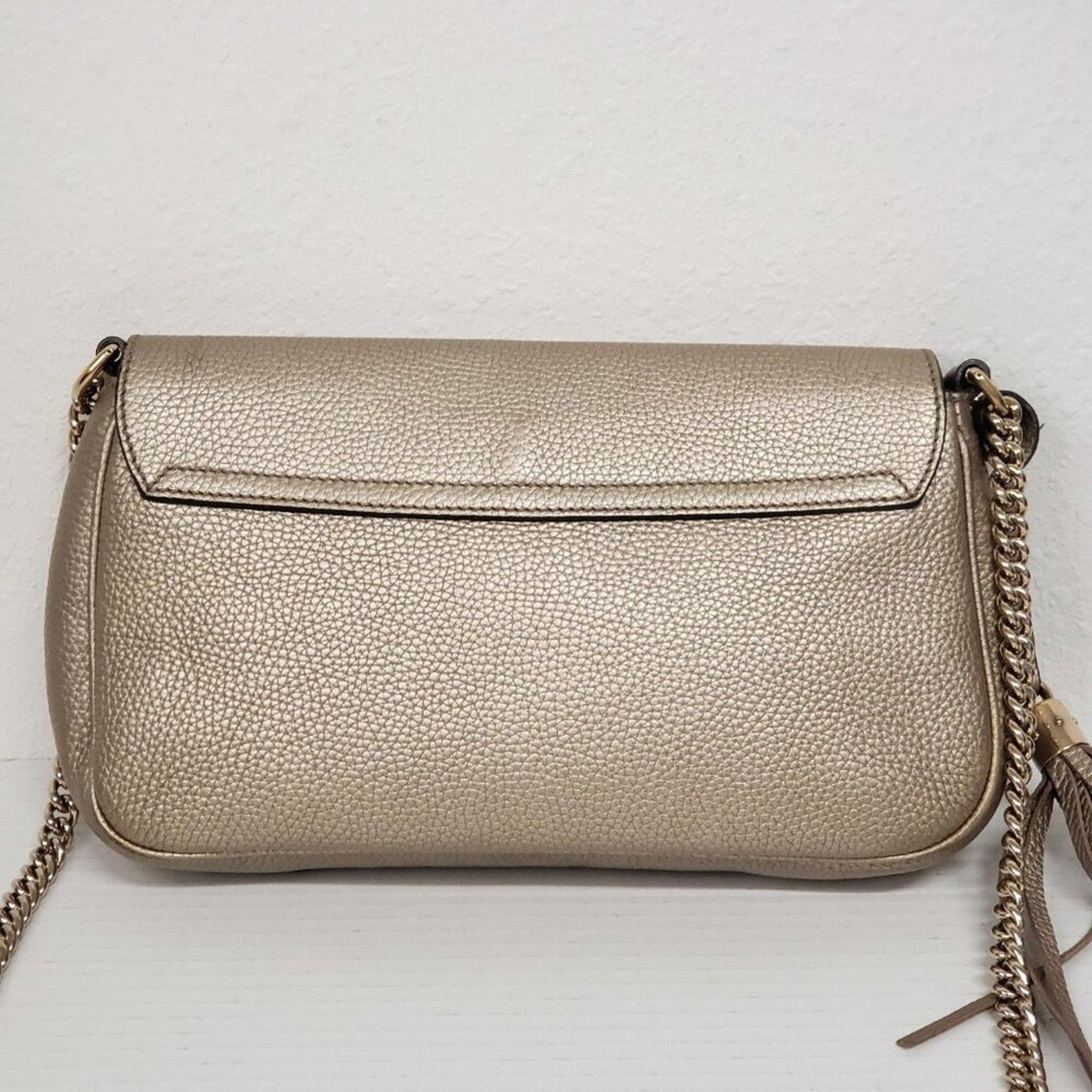 GUCCI Soho Leather Shoulder Bag 449 - 092625 - Luxury Cheaper LLC