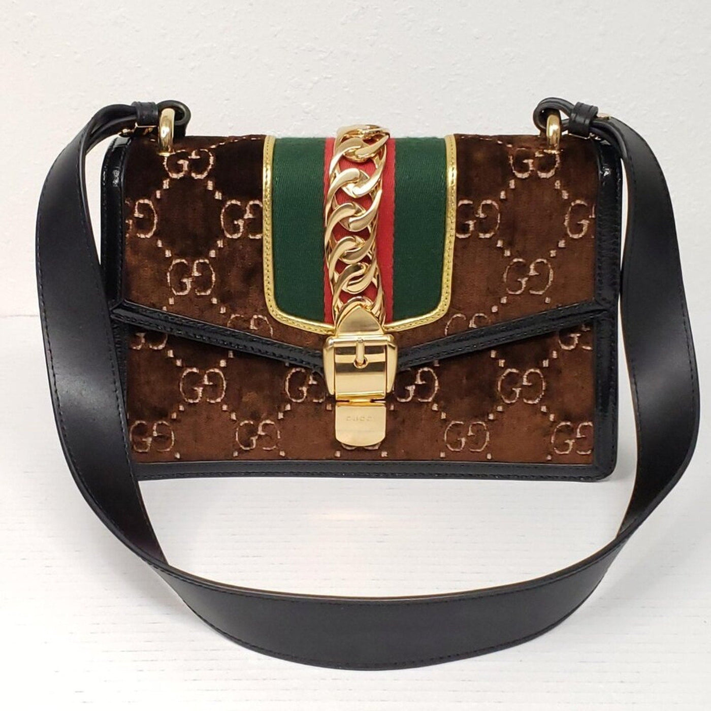 GUCCI Sylvie Leather Satchel Bag lux585 - 092325 - Luxury Cheaper LLC