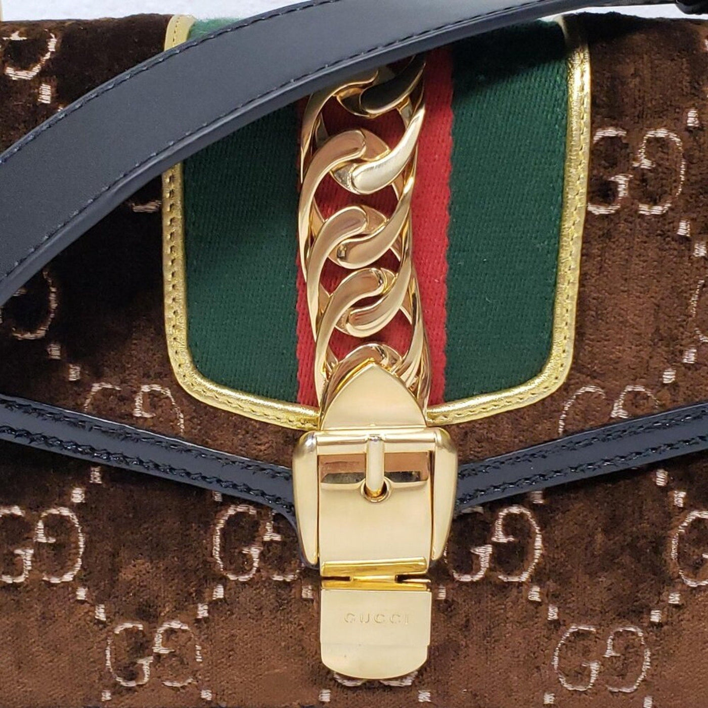 GUCCI Sylvie Leather Satchel Bag lux585 - 092325 - Luxury Cheaper LLC