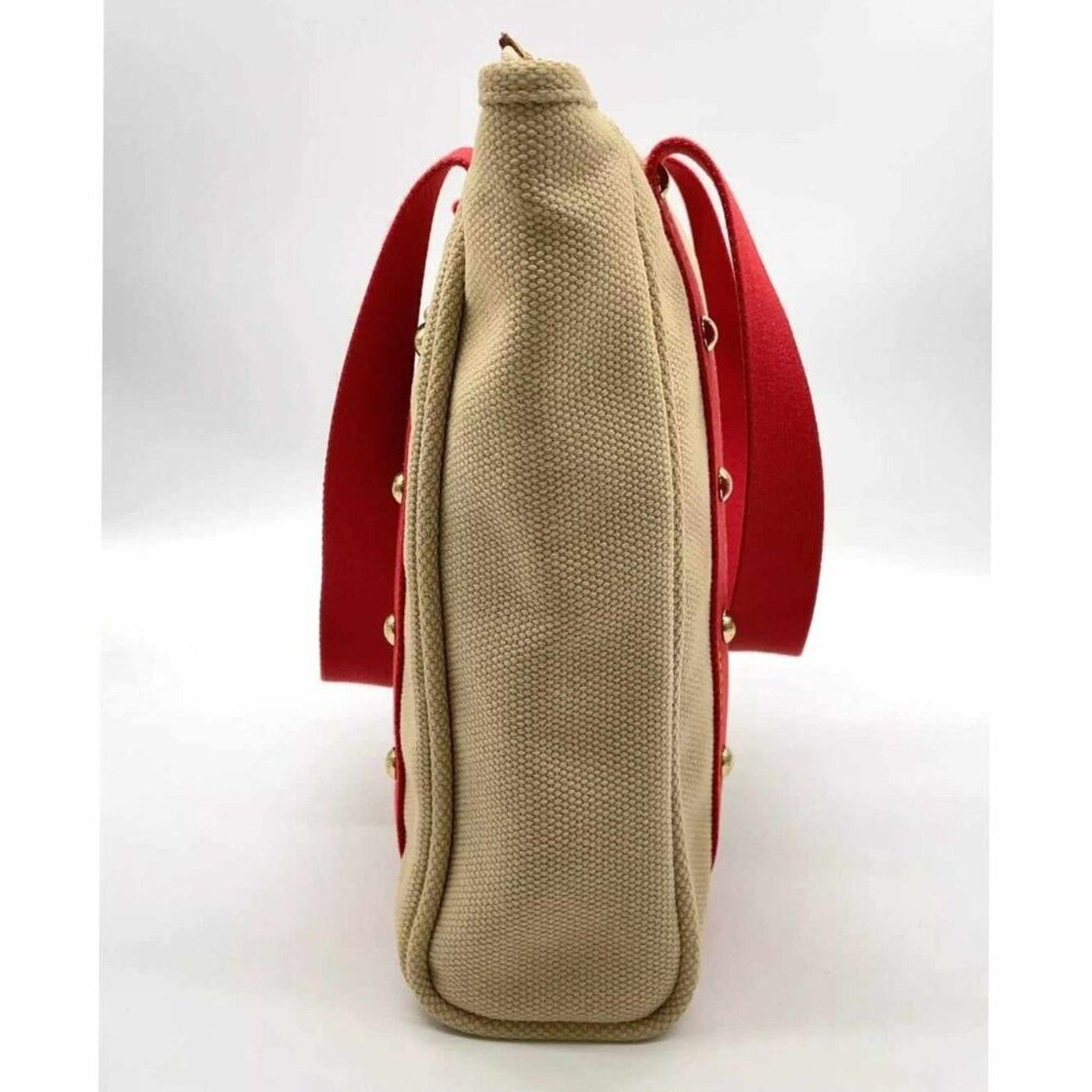 Louis Vuitton Antigua Red Caba MM W/Box Tote Bag - Luxury Cheaper LLC