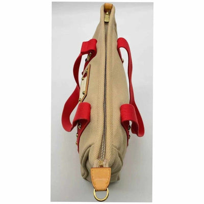 Louis Vuitton Antigua Red Caba MM W/Box Tote Bag - Luxury Cheaper LLC
