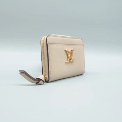 Louis Vuitton Beige Leather Wallet - Luxury Cheaper LLC