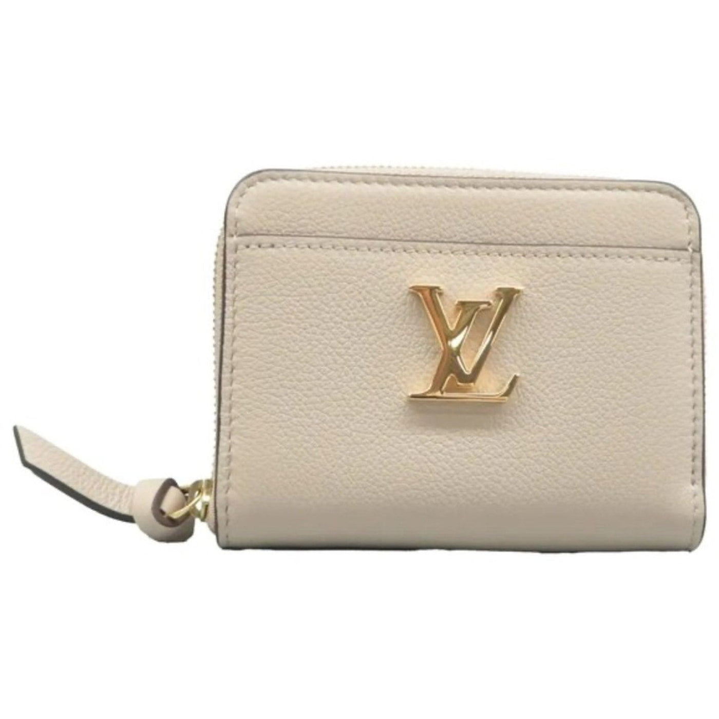 Louis Vuitton Beige Leather Wallet - Luxury Cheaper LLC