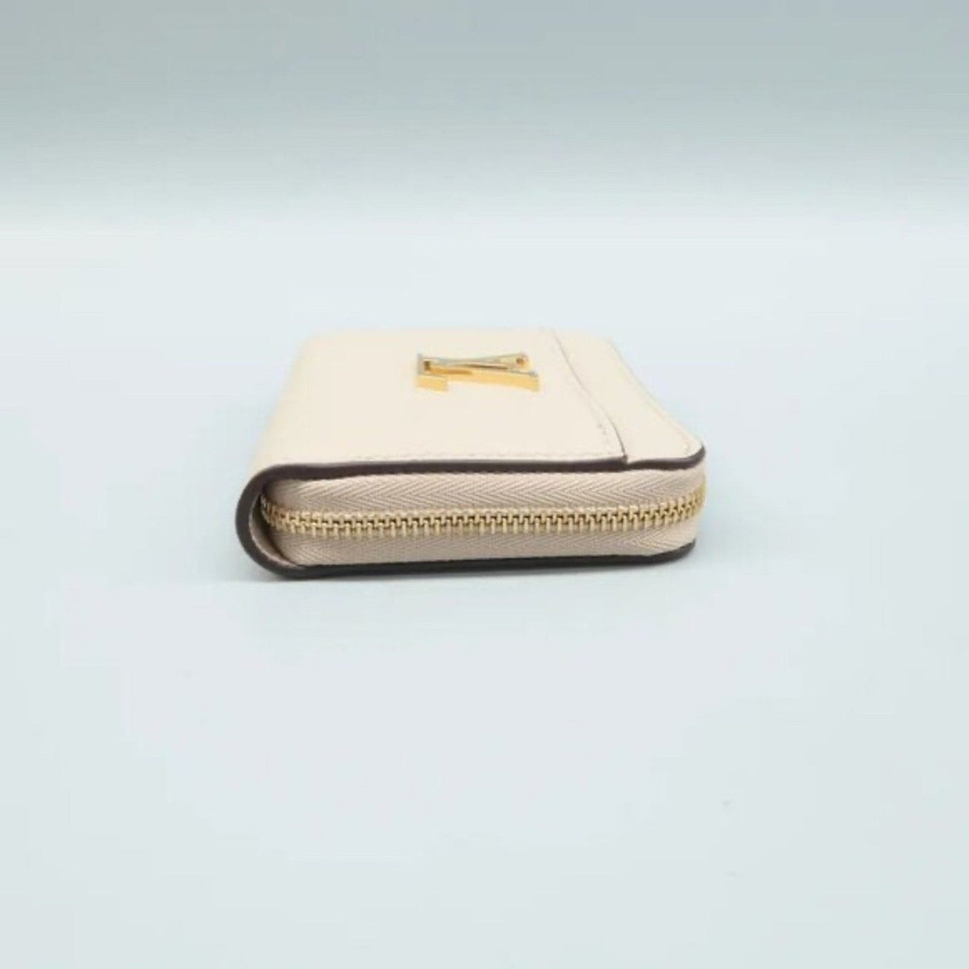 Louis Vuitton Beige Leather Wallet - Luxury Cheaper LLC