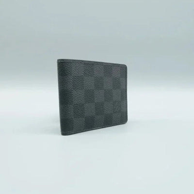 Louis Vuitton Black Damier Graphite Canvas Wallet - Luxury Cheaper LLC