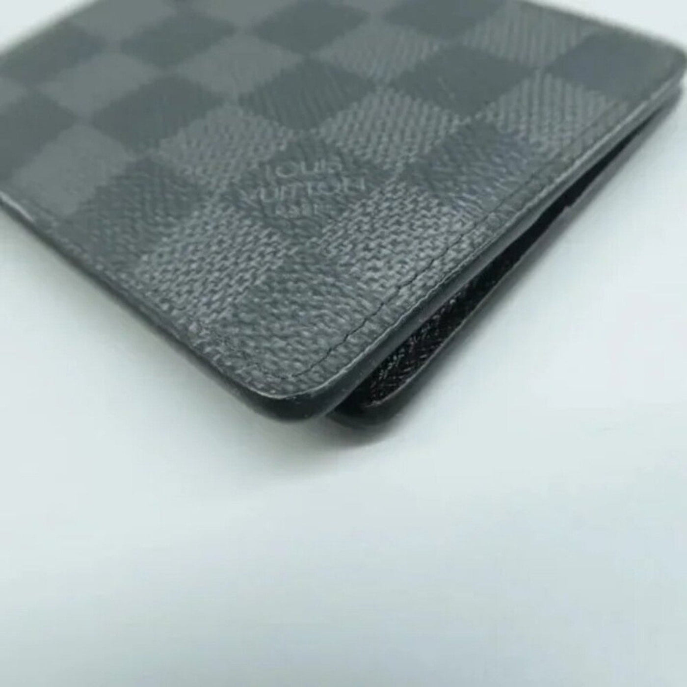 Louis Vuitton Black Damier Graphite Canvas Wallet - Luxury Cheaper LLC