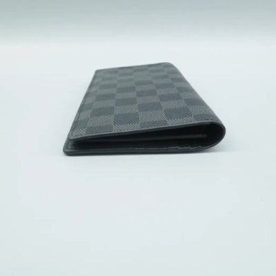 Louis Vuitton Brazza Black Damier Graphite Canvas Wallet - Luxury Cheaper LLC