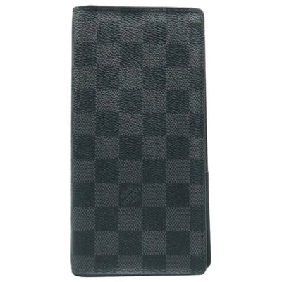 Louis Vuitton Brazza Black Damier Graphite Canvas Wallet - Luxury Cheaper LLC