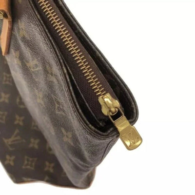 LOUIS VUITTON Cabas Mezzo Brown Monogram Shoulder Bag - Luxury Cheaper LLC