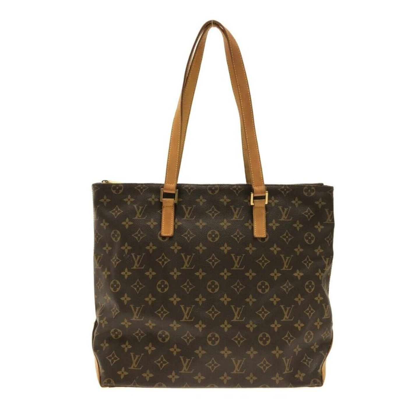 LOUIS VUITTON Cabas Mezzo Brown Monogram Tote Bag - Luxury Cheaper LLC