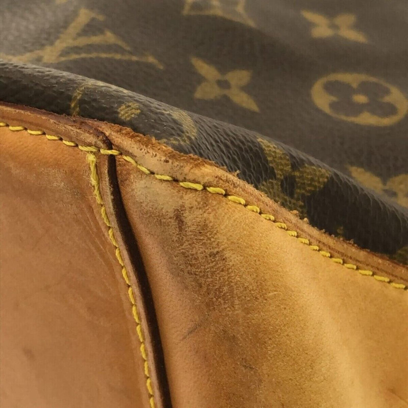 LOUIS VUITTON Cabas Mezzo Brown Monogram Tote Bag - Luxury Cheaper LLC