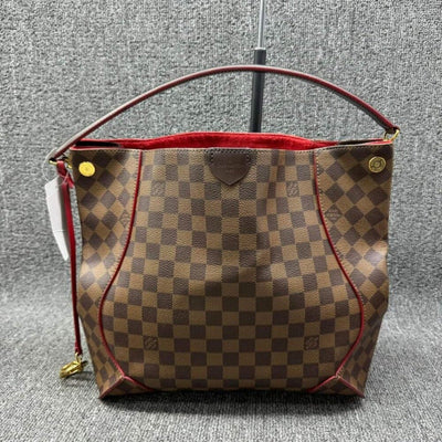 Louis Vuitton Caissa Brown Damier Ebene Canvas Shoulder Bag - Luxury Cheaper LLC