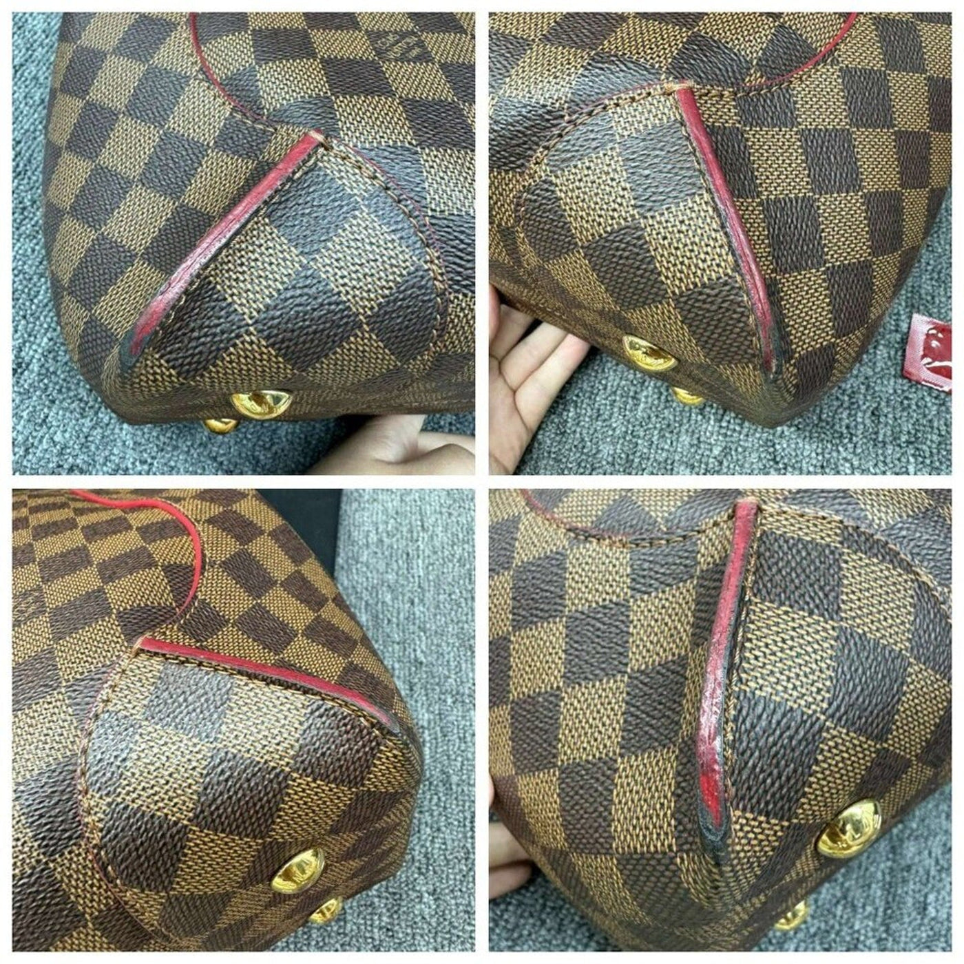 Louis Vuitton Caissa Brown Damier Ebene Canvas Shoulder Bag - Luxury Cheaper LLC