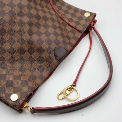 Louis Vuitton Caissa Brown Damier Ebene Canvas Shoulder Bag - Luxury Cheaper LLC