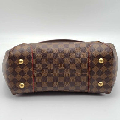 Louis Vuitton Caissa Brown Damier Ebene Canvas Shoulder Bag - Luxury Cheaper LLC