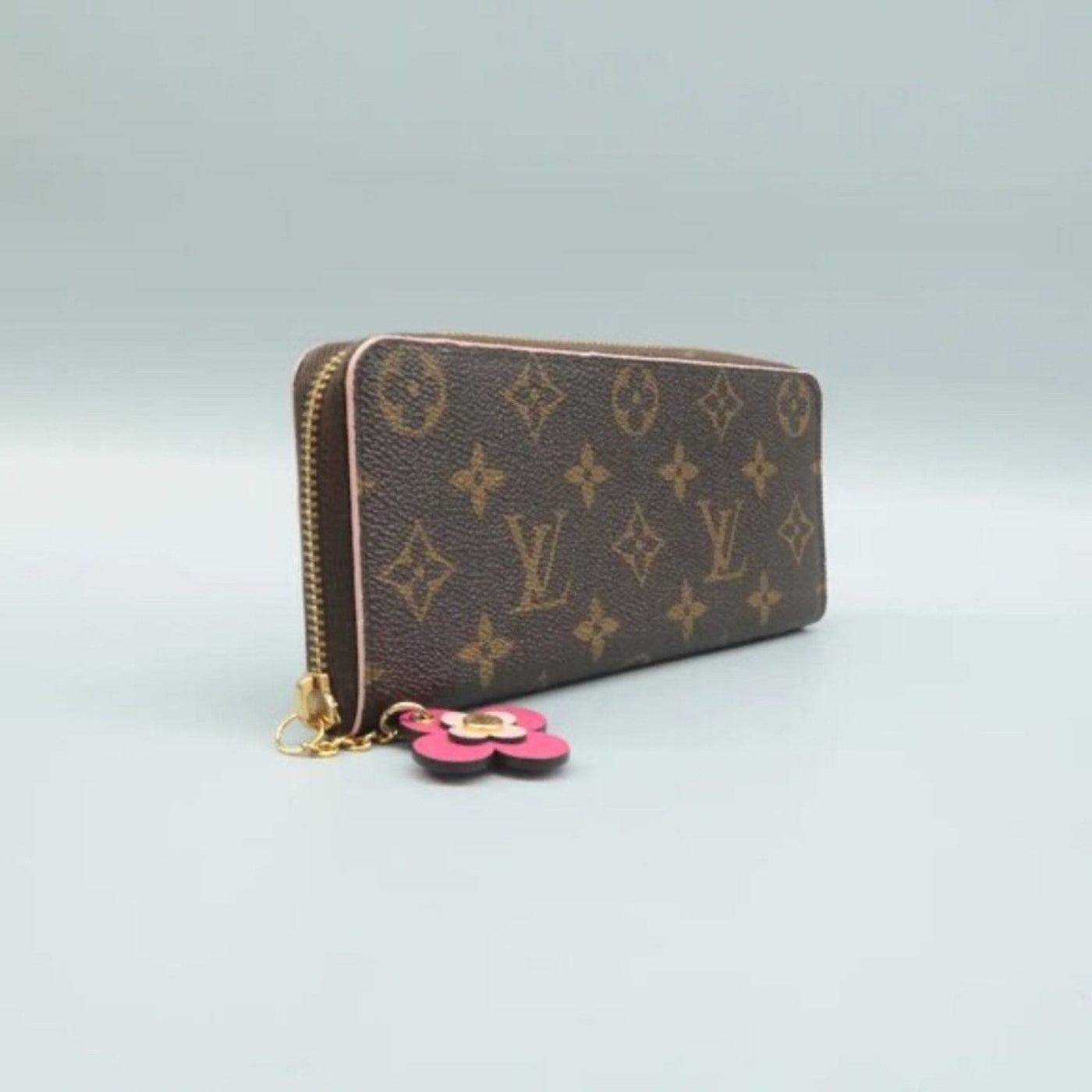 Louis Vuitton Clemence Brown Monogram Canvas Wallet - Luxury Cheaper LLC