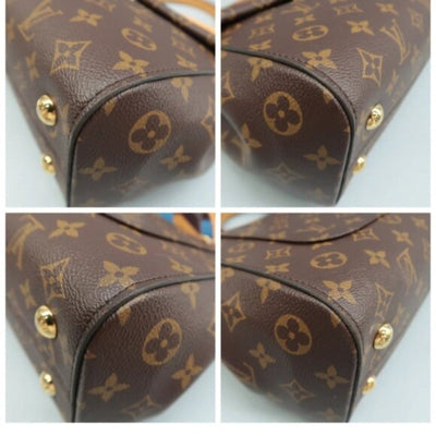 Louis Vuitton Cluny Brown Monogram Canvas Satchel - Luxury Cheaper LLC