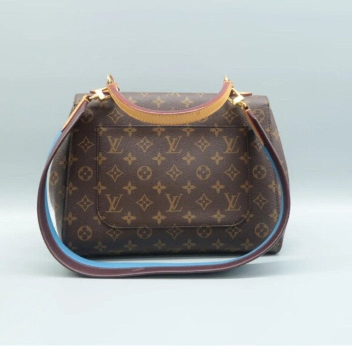 Louis Vuitton Cluny Brown Monogram Canvas Satchel - Luxury Cheaper LLC