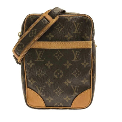 LOUIS VUITTON Danube Brown Monogram Shoulder Bag - Luxury Cheaper LLC