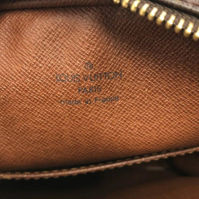 LOUIS VUITTON Danube Brown Monogram Shoulder Bag - Luxury Cheaper LLC