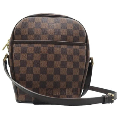 Louis Vuitton Drouot Brown Damier Ebene Canvas Shoulder Bag - Luxury Cheaper LLC