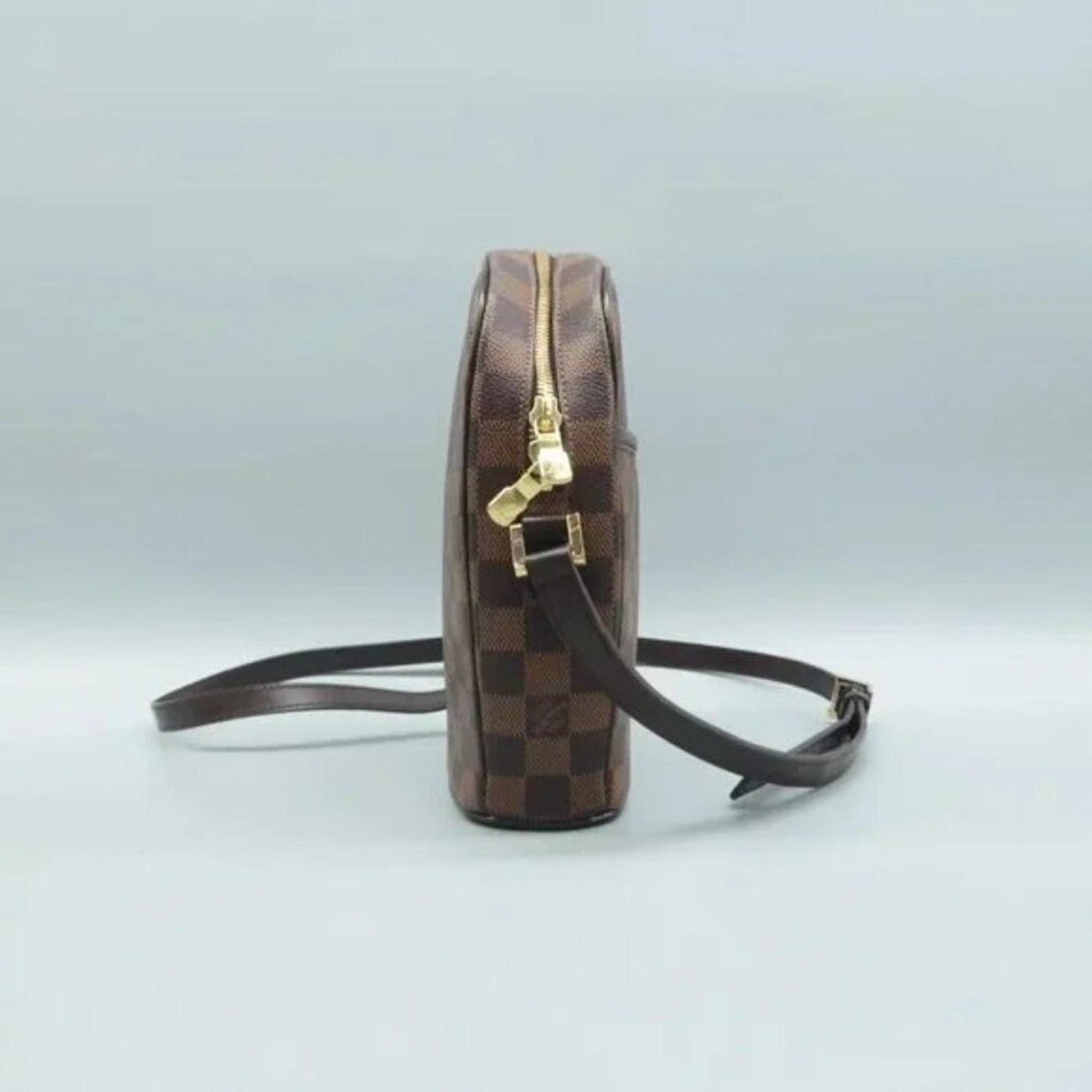 Louis Vuitton Drouot Brown Damier Ebene Canvas Shoulder Bag - Luxury Cheaper LLC