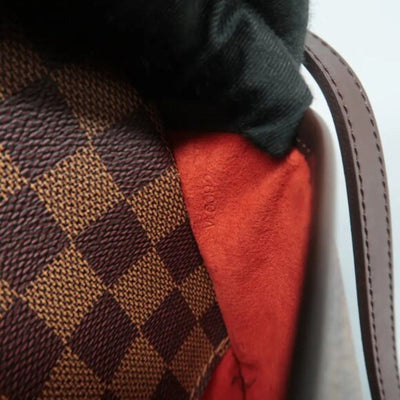 Louis Vuitton Drouot Brown Damier Ebene Canvas Shoulder Bag - Luxury Cheaper LLC