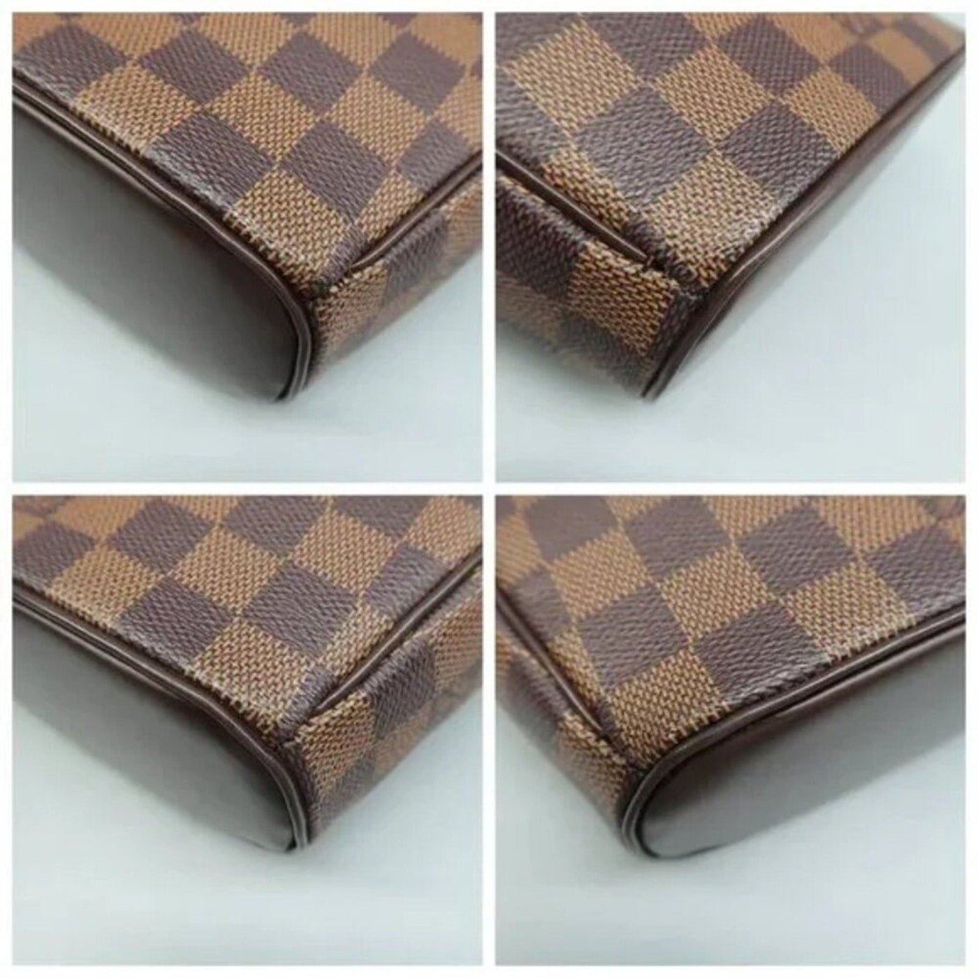 Louis Vuitton Drouot Brown Damier Ebene Canvas Shoulder Bag - Luxury Cheaper LLC