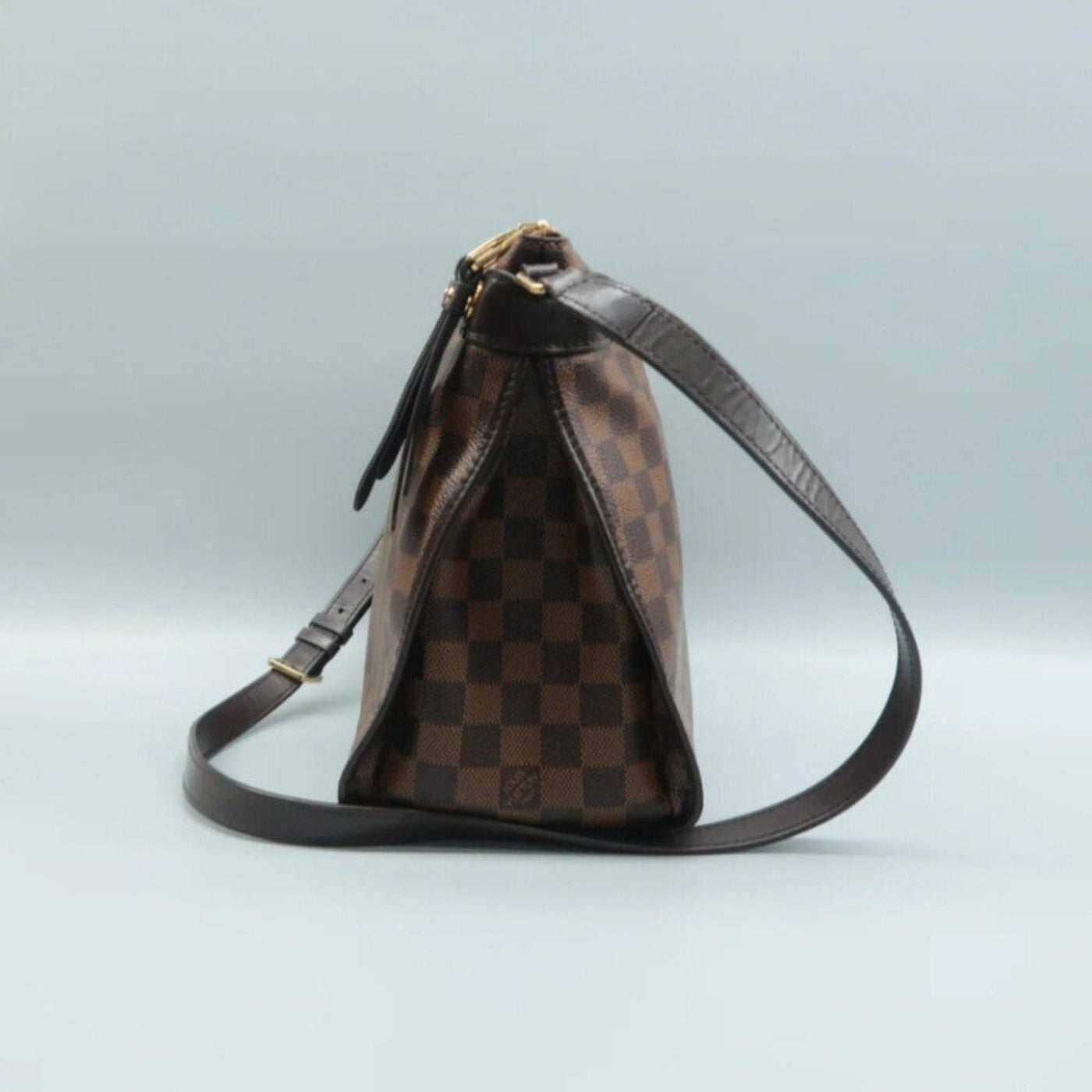 Louis Vuitton Duomo Brown Damier Ebene Canvas Satchel Bag - Luxury Cheaper LLC