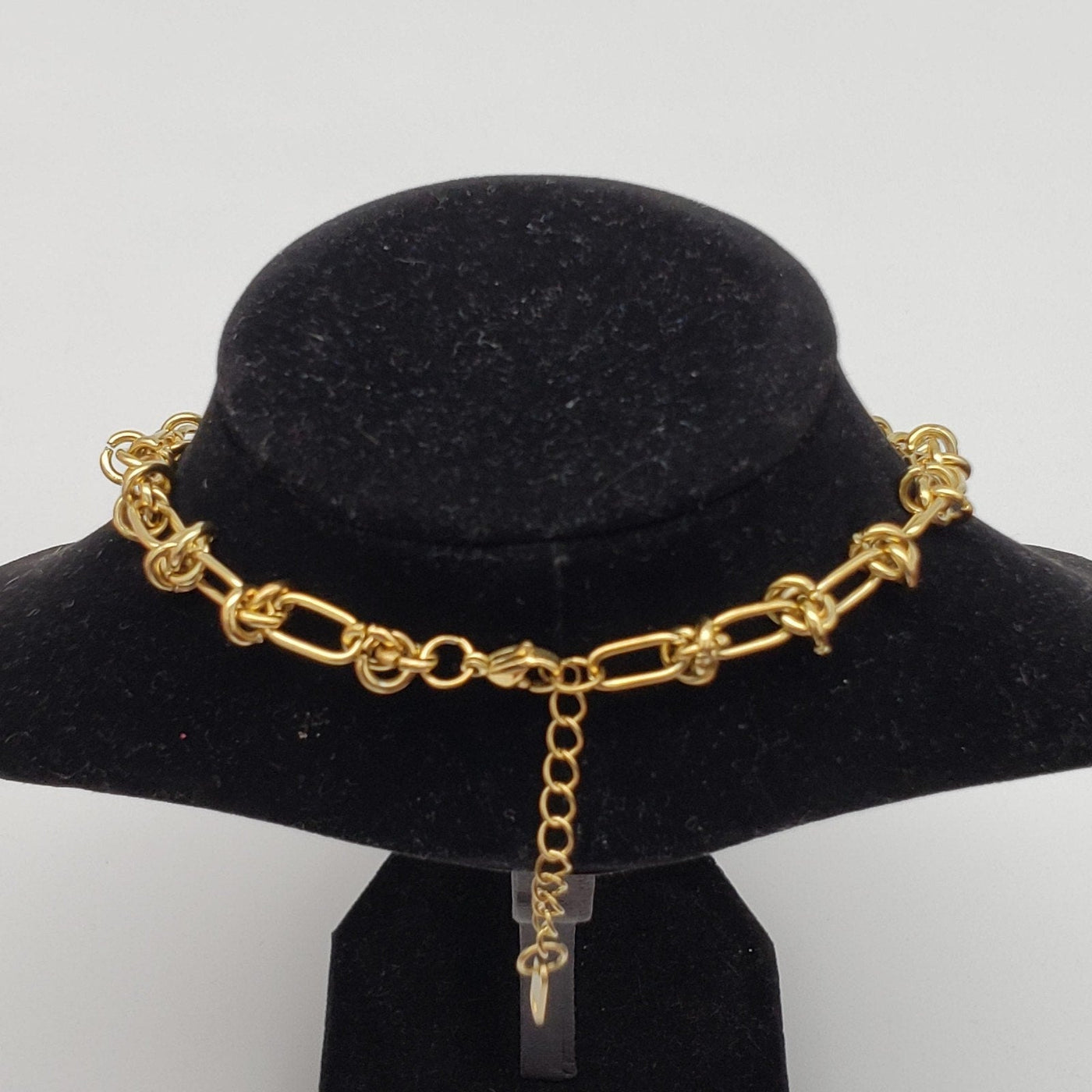 Louis Vuitton Gold Padlock w/ Unbranded Stainless Steel 18k Gold Plated Chain - Luxury Cheaper LLC