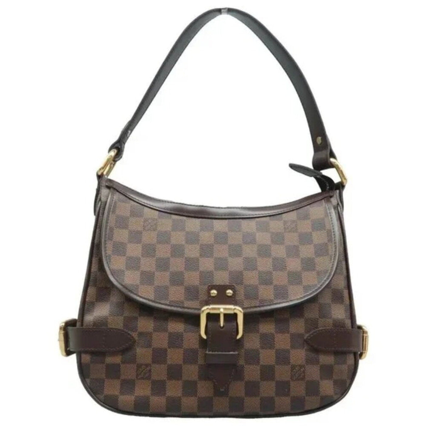 Louis Vuitton Highbury Brown Damier Ebene Canvas Shoulder Bag - Luxury Cheaper LLC