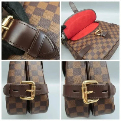 Louis Vuitton Highbury Brown Damier Ebene Canvas Shoulder Bag - Luxury Cheaper LLC