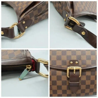 Louis Vuitton Highbury Brown Damier Ebene Canvas Shoulder Bag - Luxury Cheaper LLC