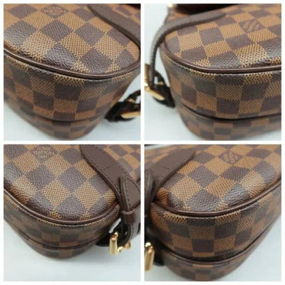 Louis Vuitton Highbury Brown Damier Ebene Canvas Shoulder Bag - Luxury Cheaper LLC