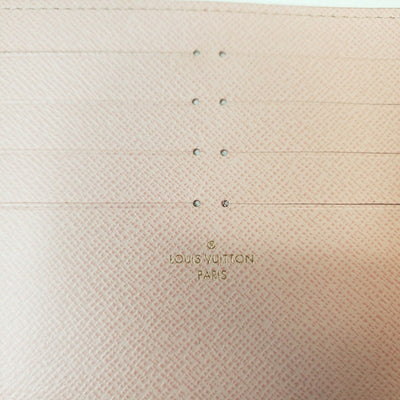 Louis Vuitton Insert Felicie Wallet Card Sloys Pink Leather Canvas Lux150 - 092225 - Luxury Cheaper LLC