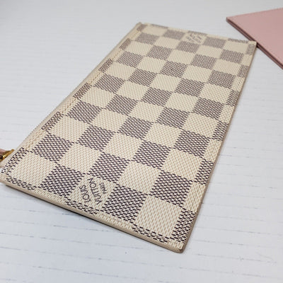 Louis Vuitton Insert Felicie Wallet Card Sloys Pink Leather Canvas Lux150 - 092225 - Luxury Cheaper LLC