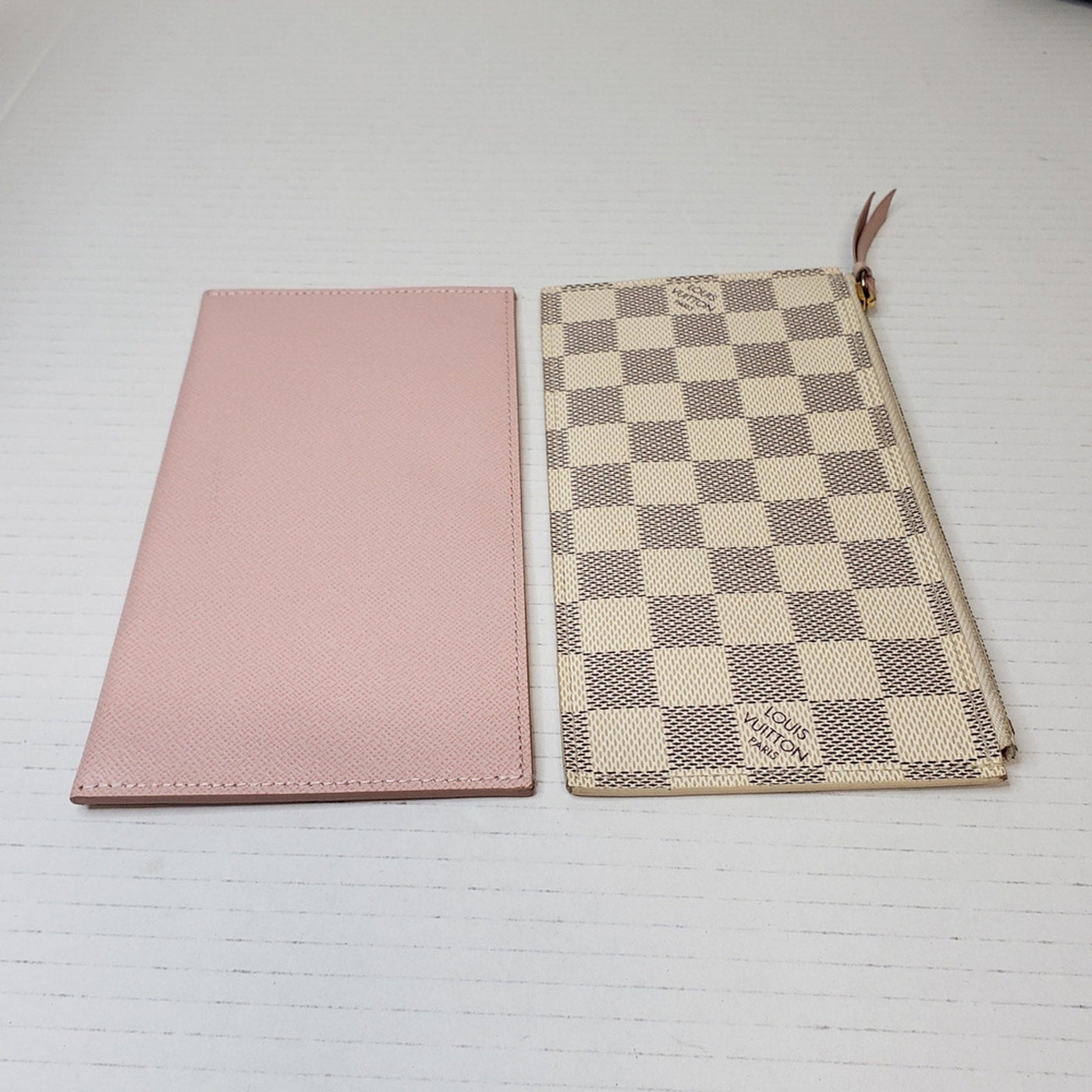 Louis Vuitton Insert Felicie Wallet Card Sloys Pink Leather Canvas Lux150 - 092225 - Luxury Cheaper LLC