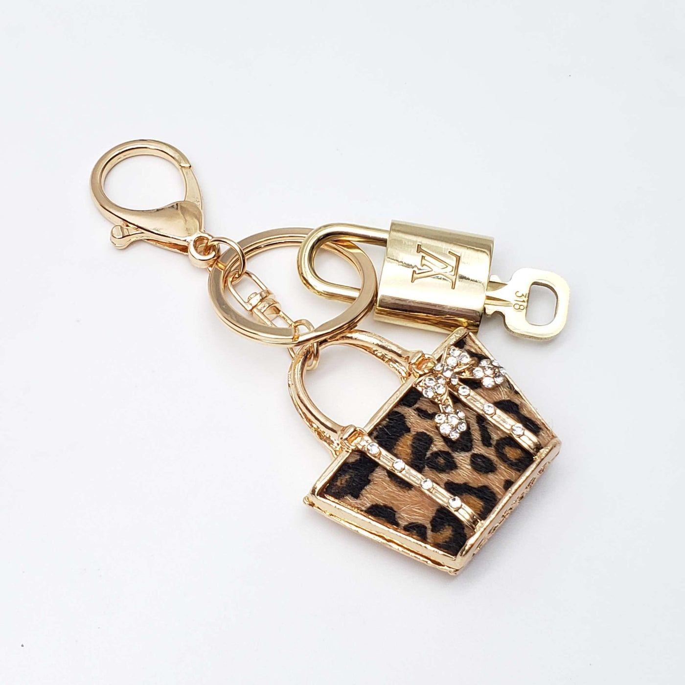 Louis Vuitton Lock and Key Keycharm - Luxury Cheaper
