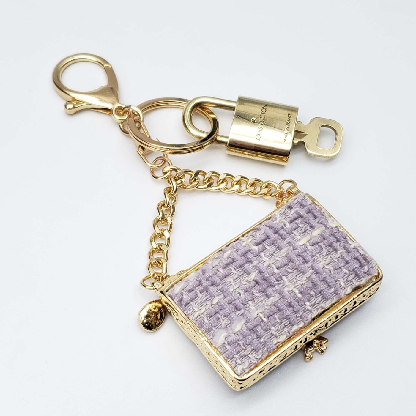 Louis Vuitton Lock and Key with Bag Keycharm - Luxury Cheaper