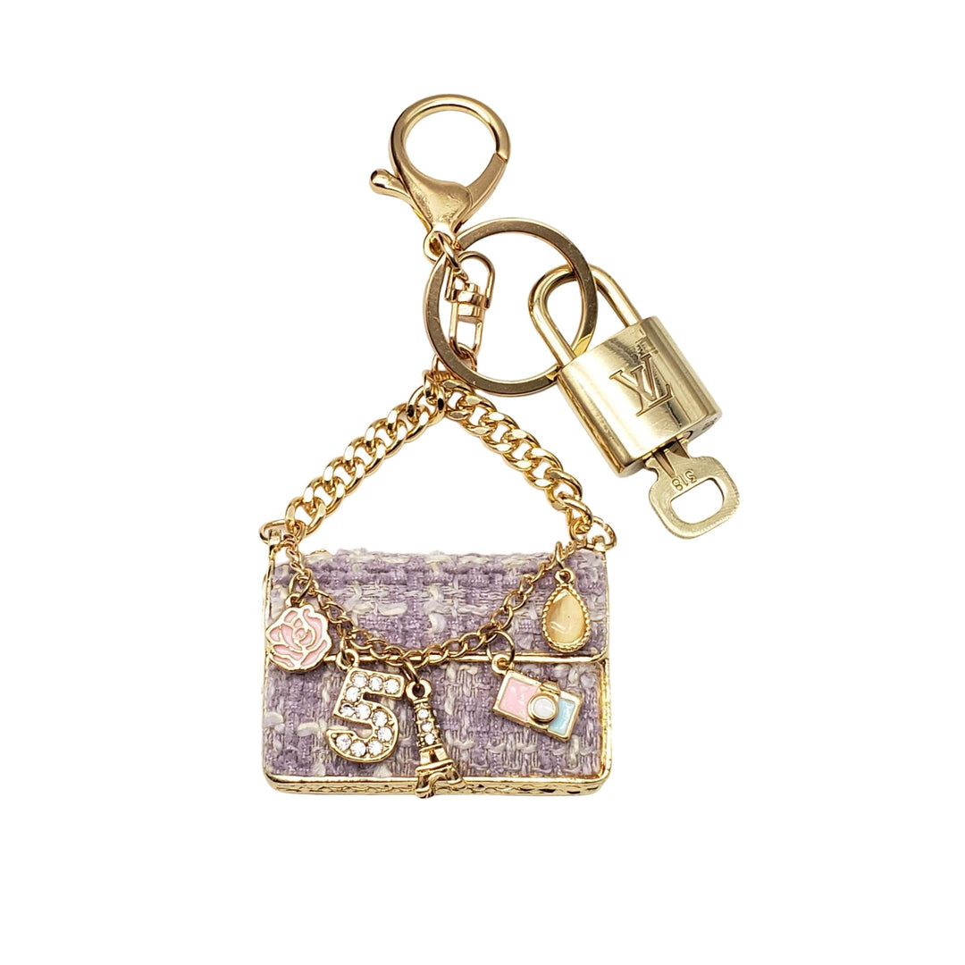 Authentic Louis Vuitton high quality Lock&Key ,Bagcharms