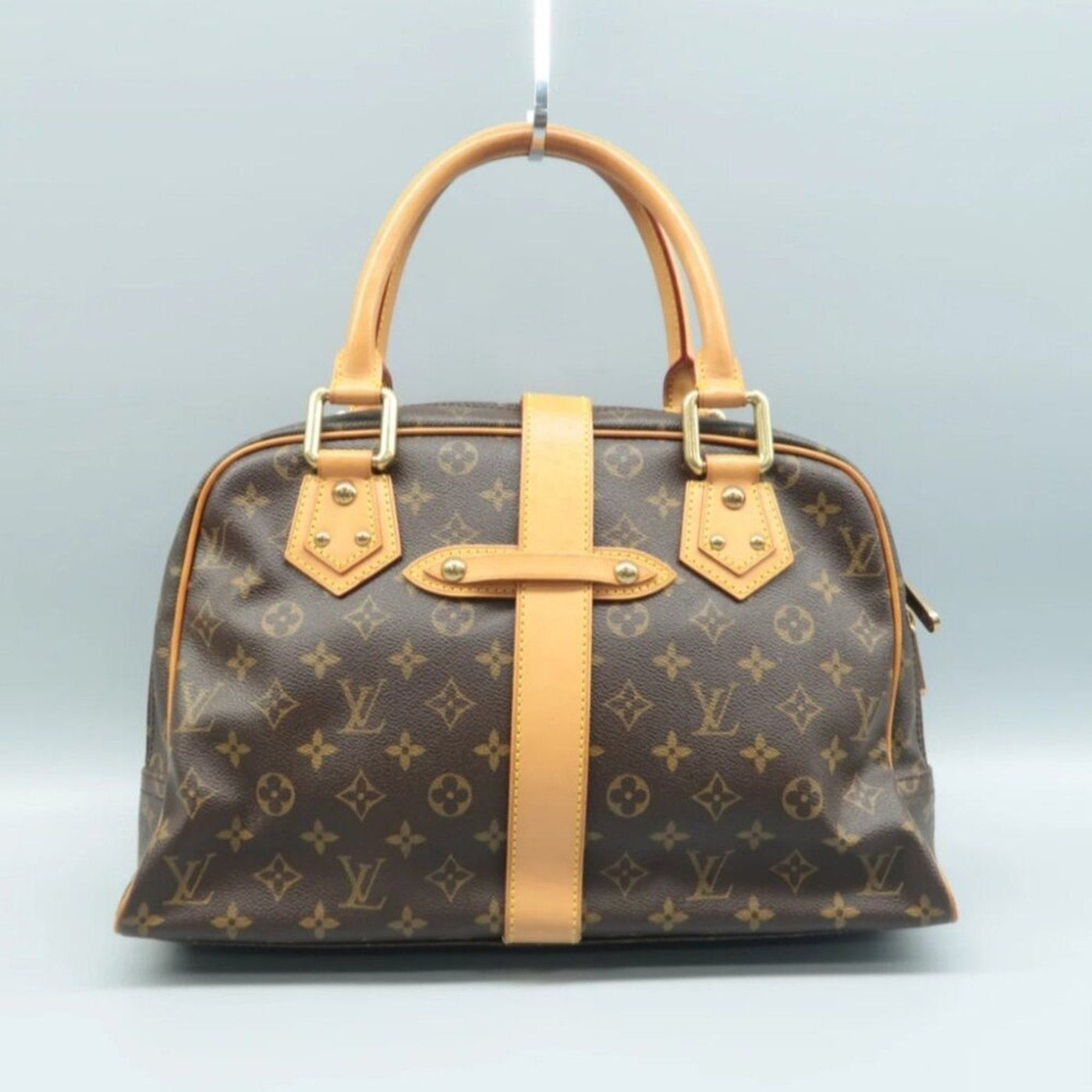 Louis Vuitton Manhattan Brown Monogram Canvas Tote Bag - Luxury Cheaper LLC