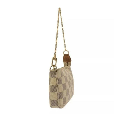 LOUIS VUITTON Mini Pochette Accessories Azur Damier Handbag - Luxury Cheaper LLC