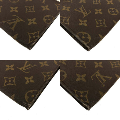 Louis Vuitton Monogram Cosmetics Pouch (Bucket PM) Purse Brown lux115 - 101225 - Luxury Cheaper LLC