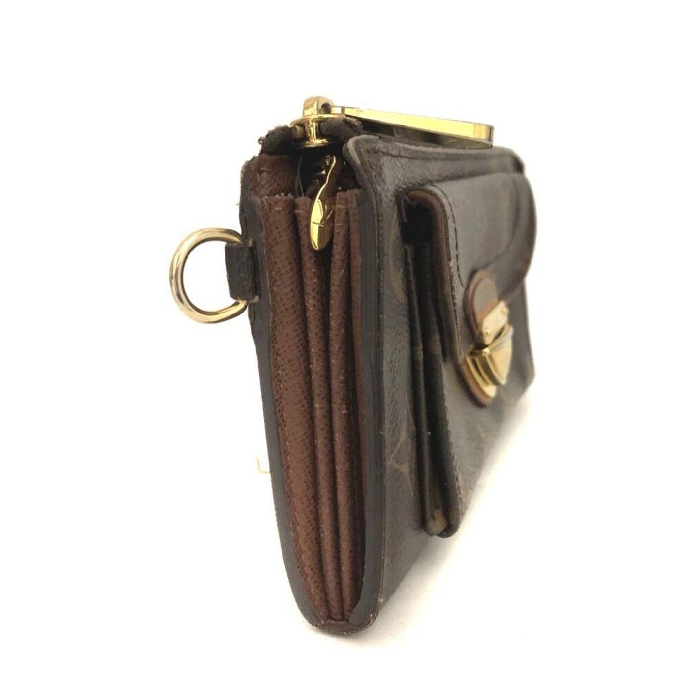 Louis Vuitton Monogram Portefeiulle Astrid Long Wallet Brown lux115 - 101225 - Luxury Cheaper LLC